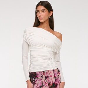 NWT Abercrombie and Fitch Asymmetrical Foldover Top